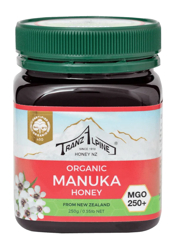 Miere de manuka mgo 250+ bio 250g Tranzalpine