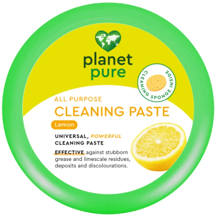 Pasta bio de curatat universala – lamaie- 300g Planet Pure