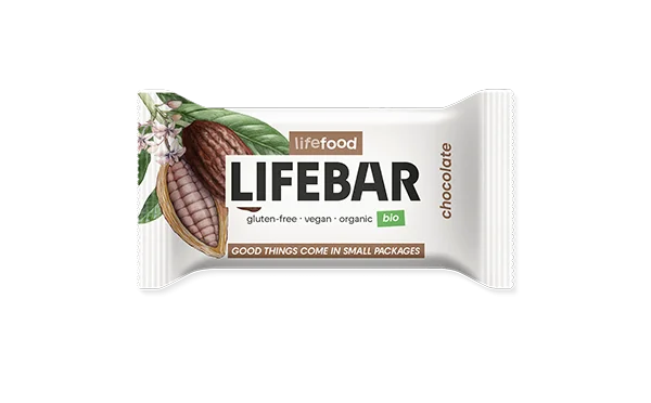 Baton cu ciocolata bio 25g Lifebar