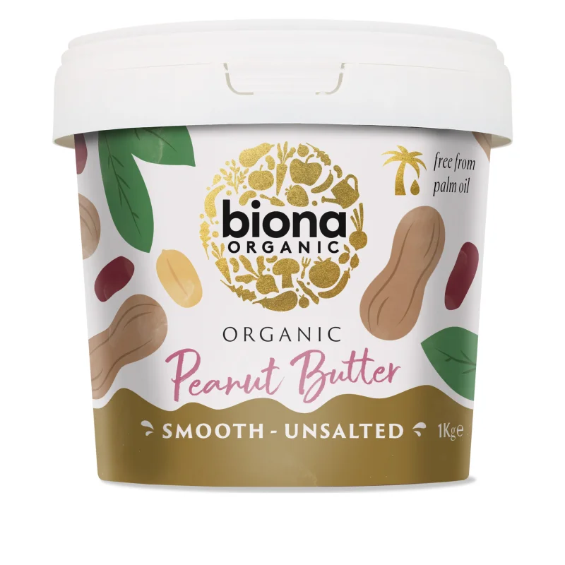 Crema de arahide smooth bio 1kg Biona