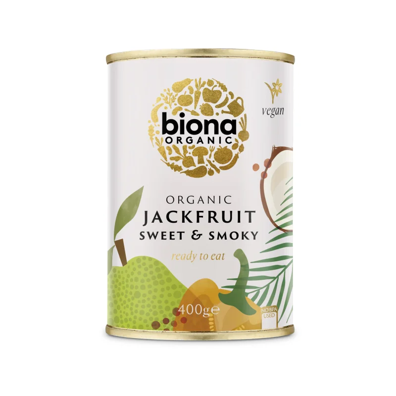 Jackfruit dulce afumat la conserva bio 400g Biona