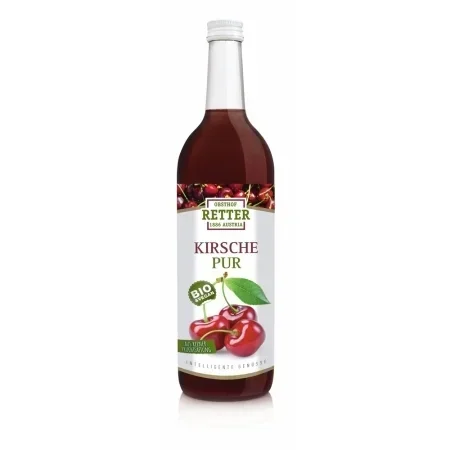 Suc de cirese pur bio 750ml Retter