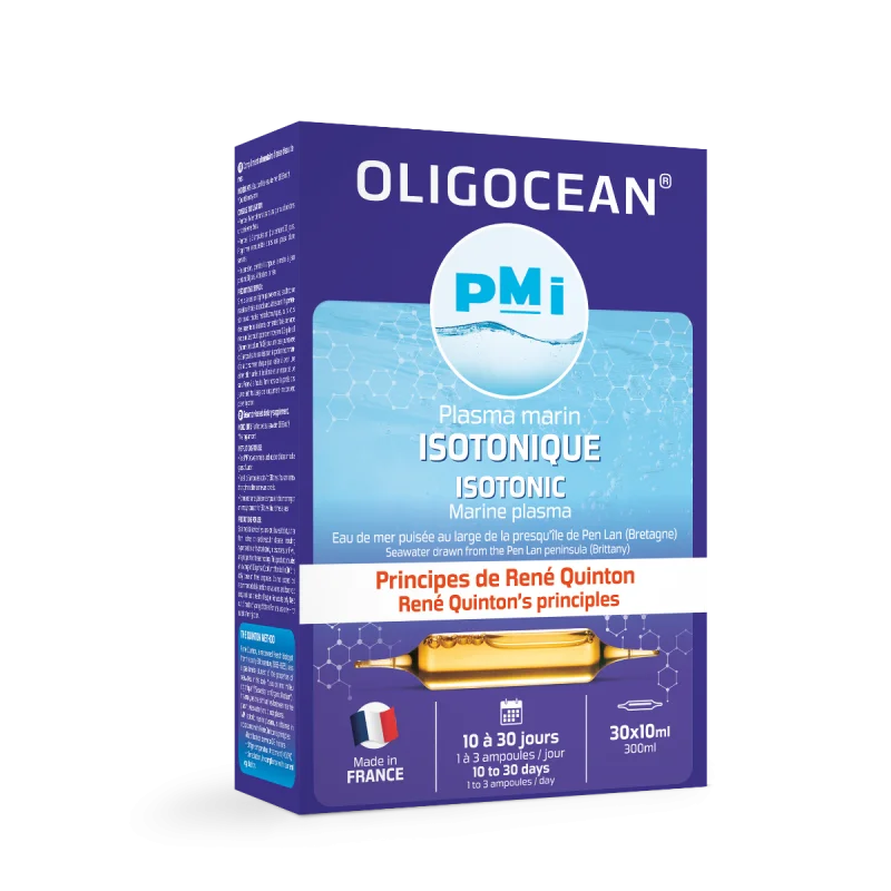 Plasma marina izotonic Oligocean – metoda quinton 30 fiole x 10ml 300ml Oligocean