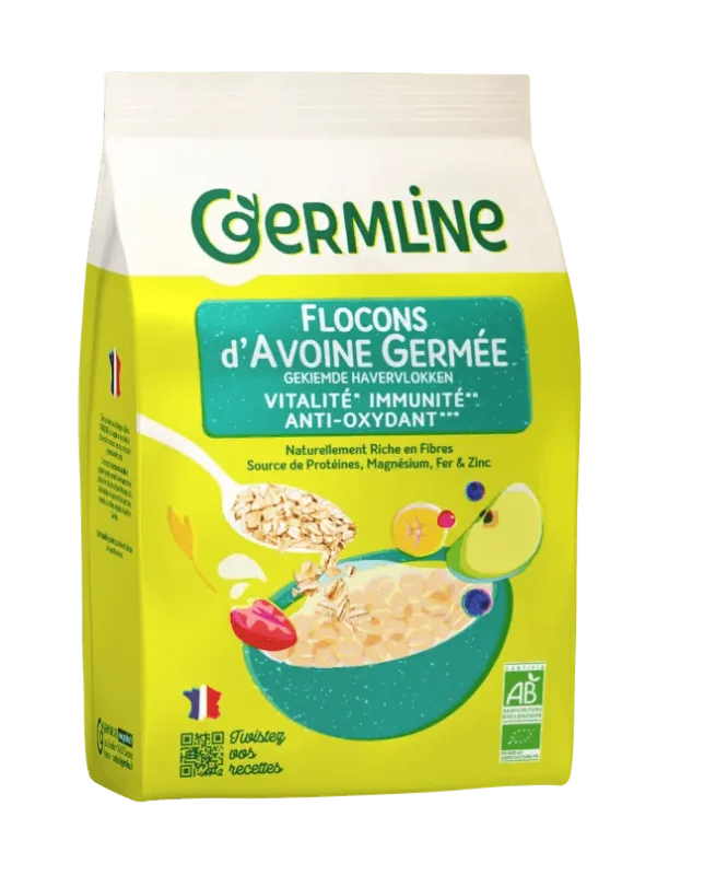 Fulgi de ovaz germinat bio 350g Germline