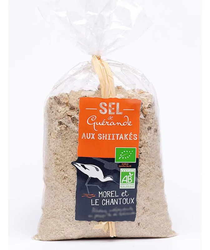 Sare de mare cu ciuperci Shiitake bio 250g Morel et Le Chantoux