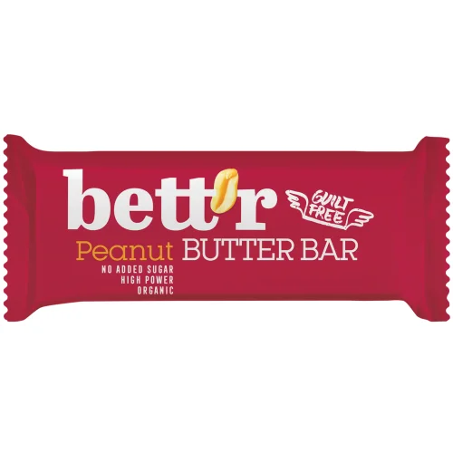 Baton cu crema de arahide bio 30g Bettr