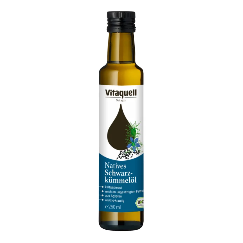 Ulei de chimen negru bio 250ml Vitaquell