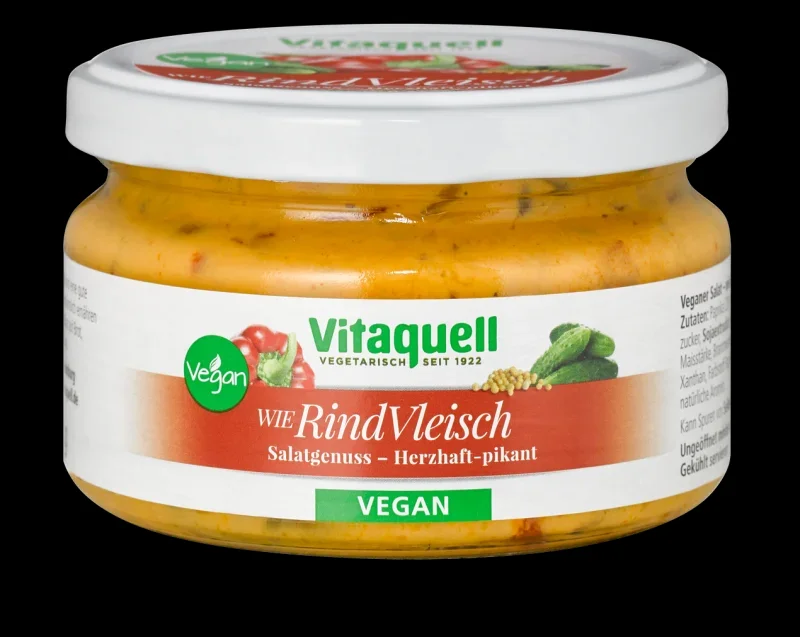 Salata cu proteina din soia, ardei si castraveti 180g Vitaquell