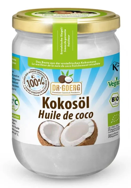 Ulei de cocos premium bio 500ml Dr. Goerg