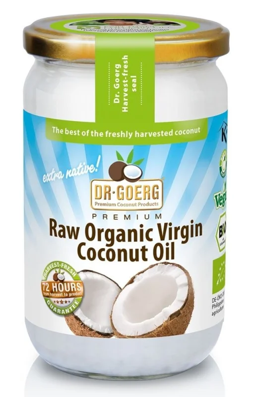 Ulei de cocos premium presat la rece bio 200ml Dr. Goerg
