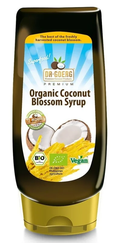 Sirop din nectar de flori de cocos bio 350g Dr. Goerg