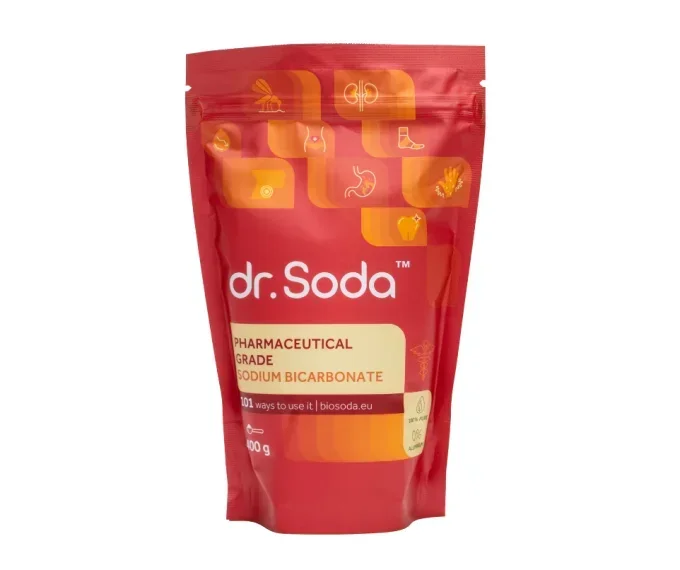 Bicarbonat de sodiu – grad farmaceutic 400g Dr. Soda
