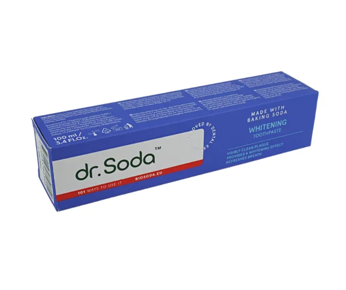 Pasta de dinti pentru albire cu bicarbonat de sodiu 100ml Dr. Soda