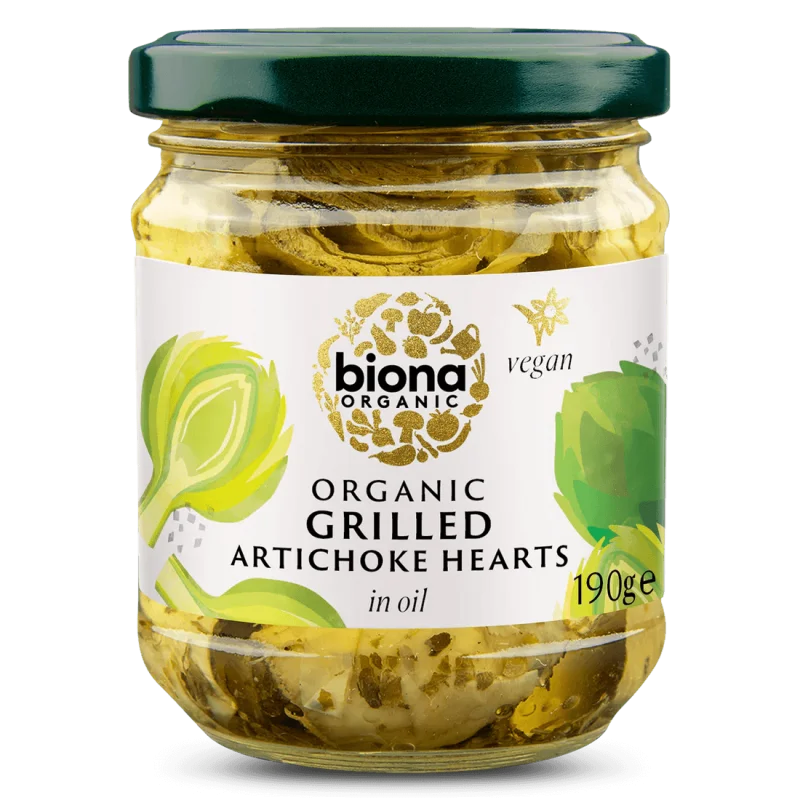 Anghinare la gratar in ulei, bio, 190g, Biona