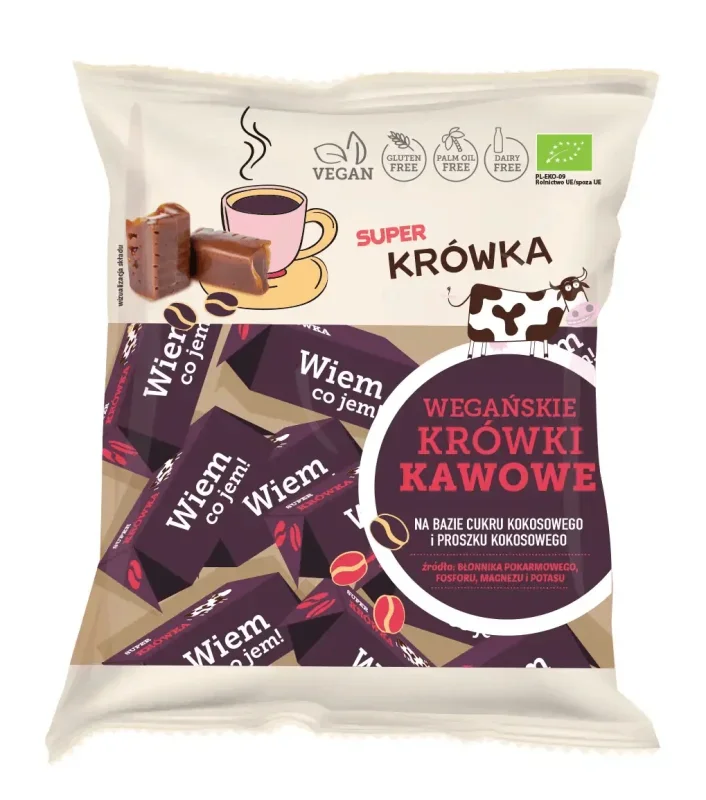 Caramele – aroma cafea bio 150g Super Fudgio