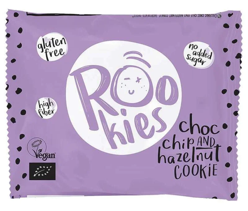 Rookies cu ciocolata si alune bio 40g Rookies