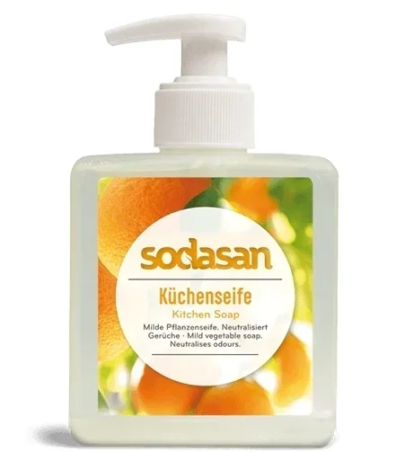 Sapun lichid de bucatarie pentru eliminarea mirosurilor ecologic 300ml Sodasan