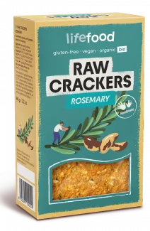 Lifecrackers cu rozmarin bio 90g Lifefood
