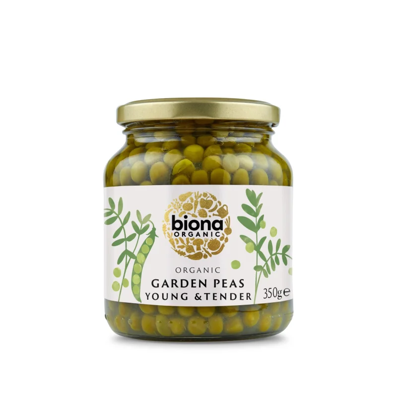 Mazare boabe la borcan bio 350g Biona