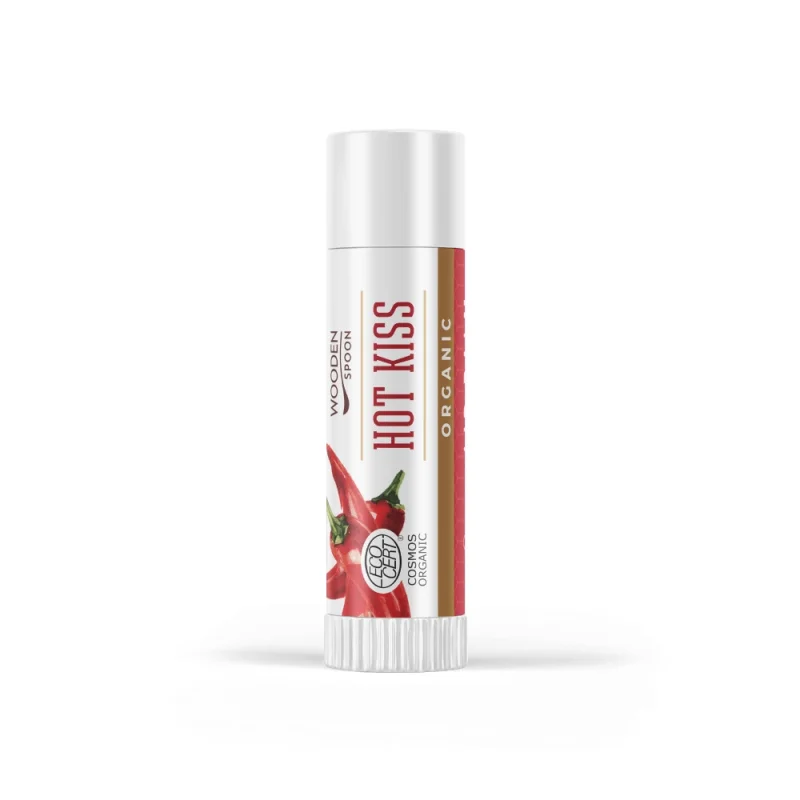 Balsam de buze hot kiss ecologic 4.3ml Wooden Spoon