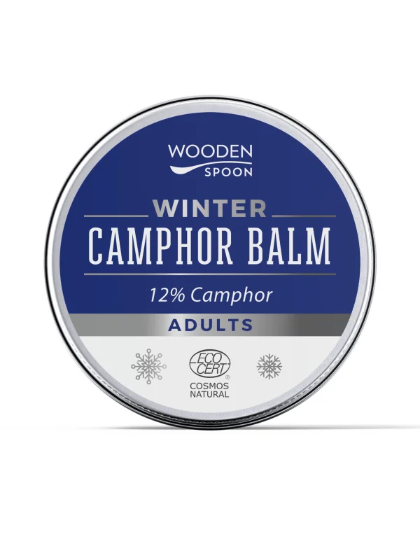 Balsam de iarna cu camfor 12% pentru adulti ecologic 60ml Wooden Spoon