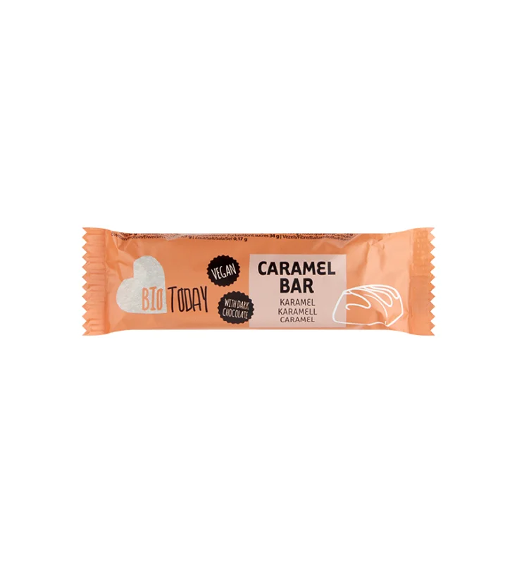 Baton cu caramel bio 40g Bio Today