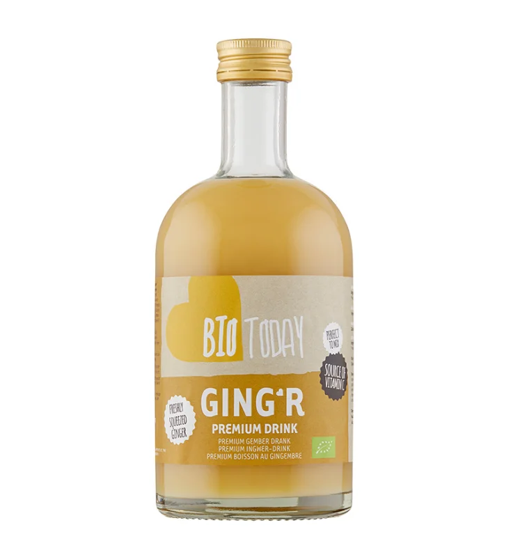 Bautura premium cu ghimbir bio 500ml Bio Today