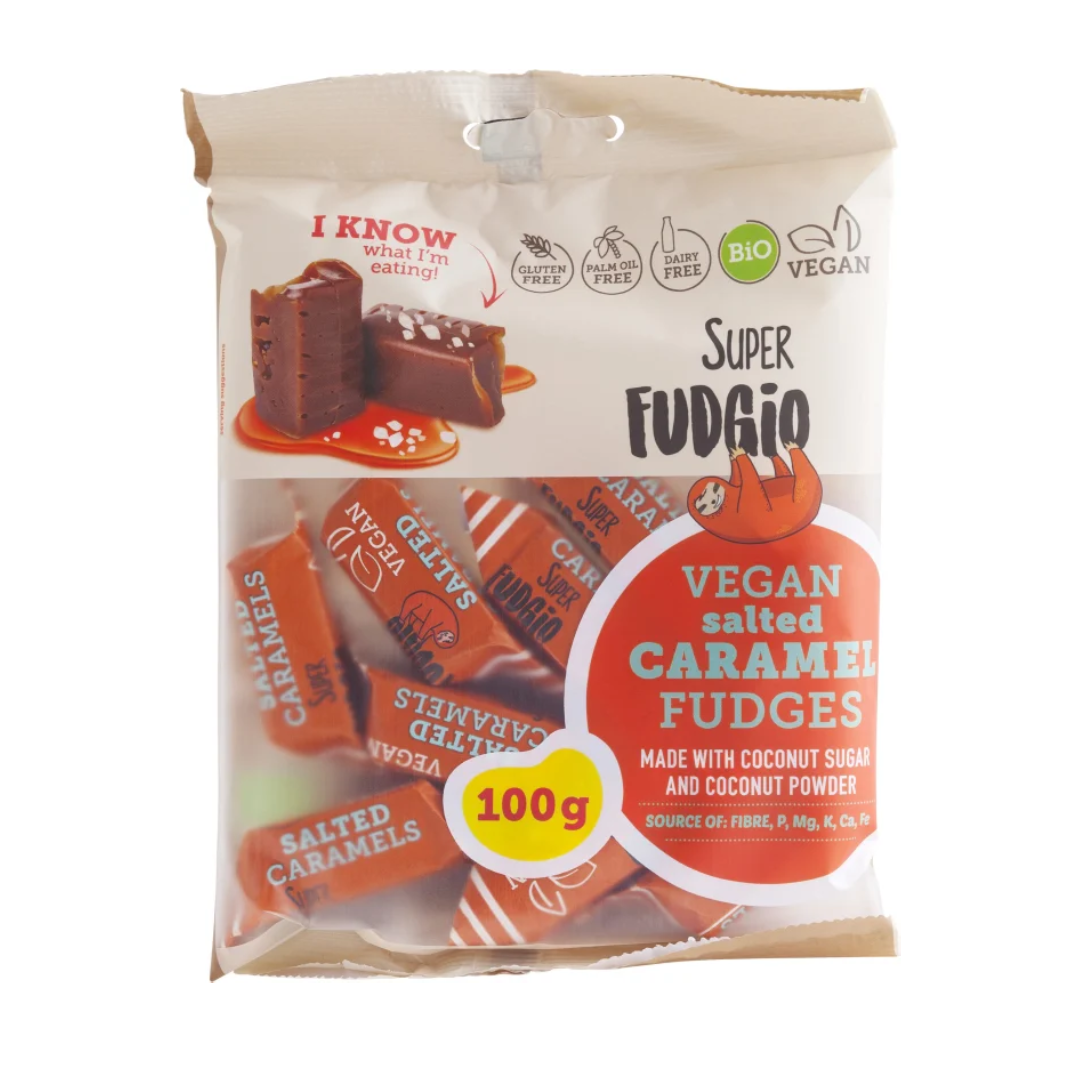 Caramele – aroma caramel sarat bio 100g Super Fudgio