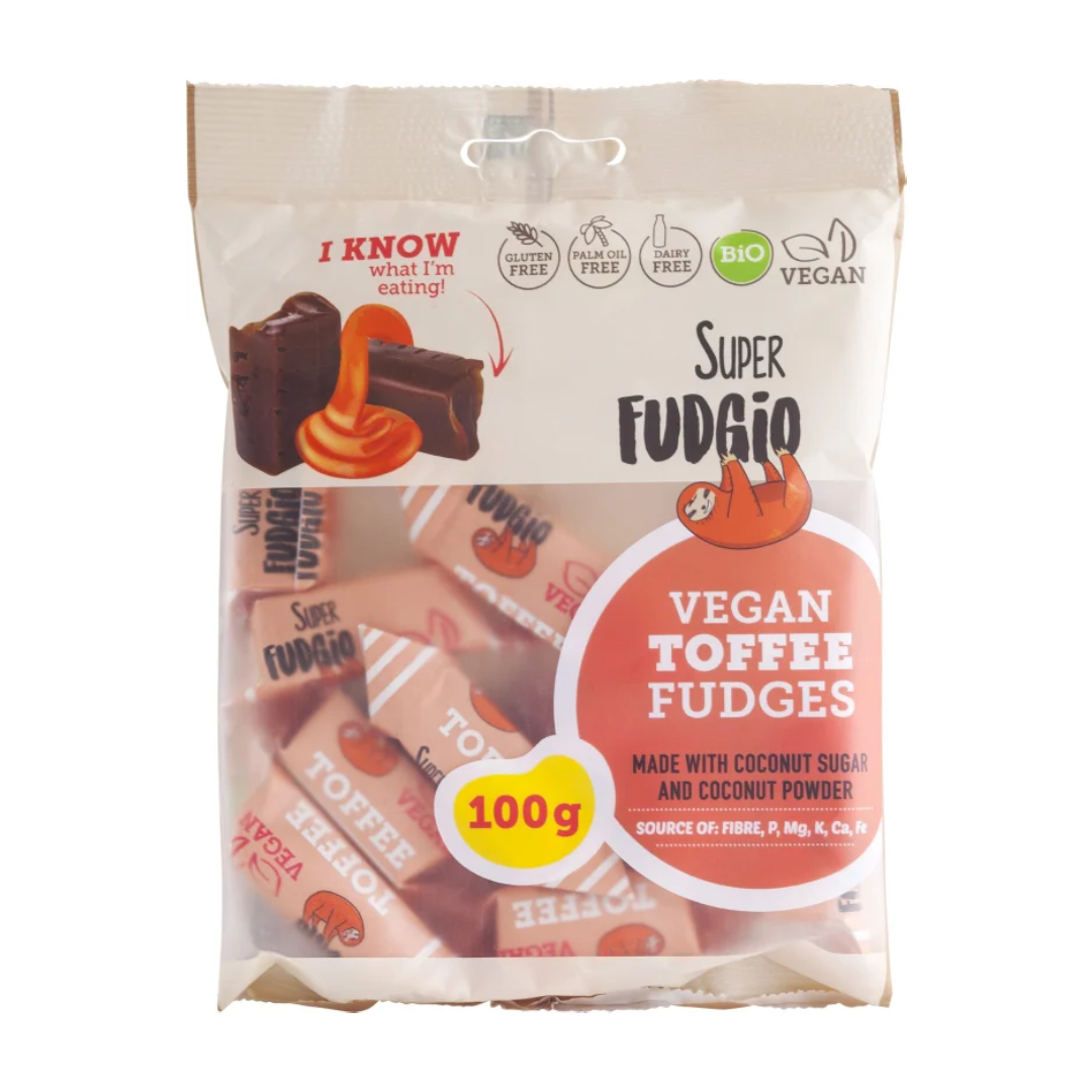 Caramele – aroma toffee bio 100g Super Fudgio