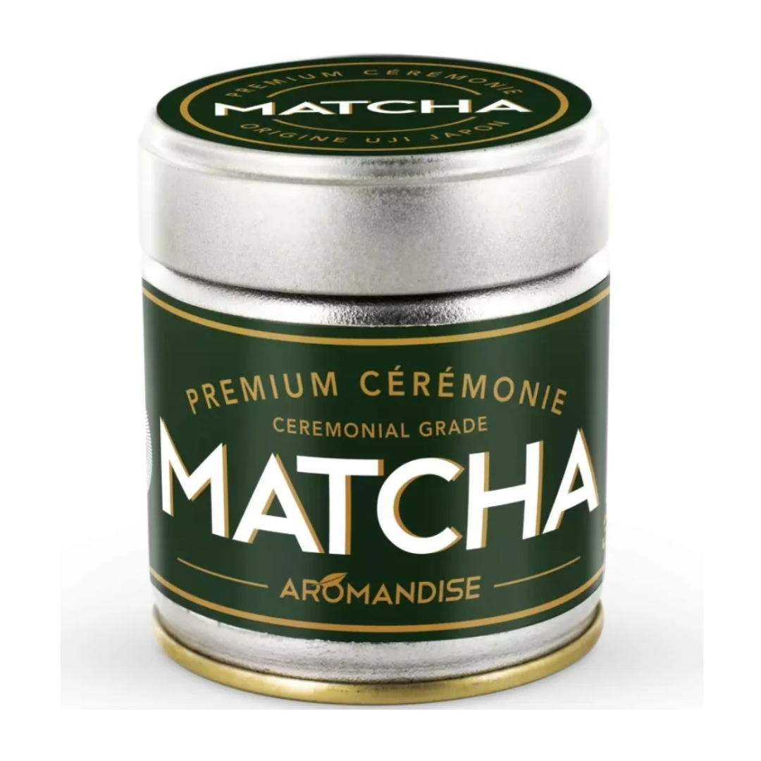 Ceai matcha premium grad ceremonial bio 30g Aromandise