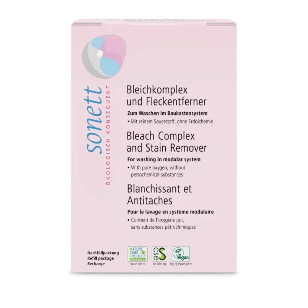 Complex inalbitor si pentru indepartarea petelor ecologic 900g Sonett
