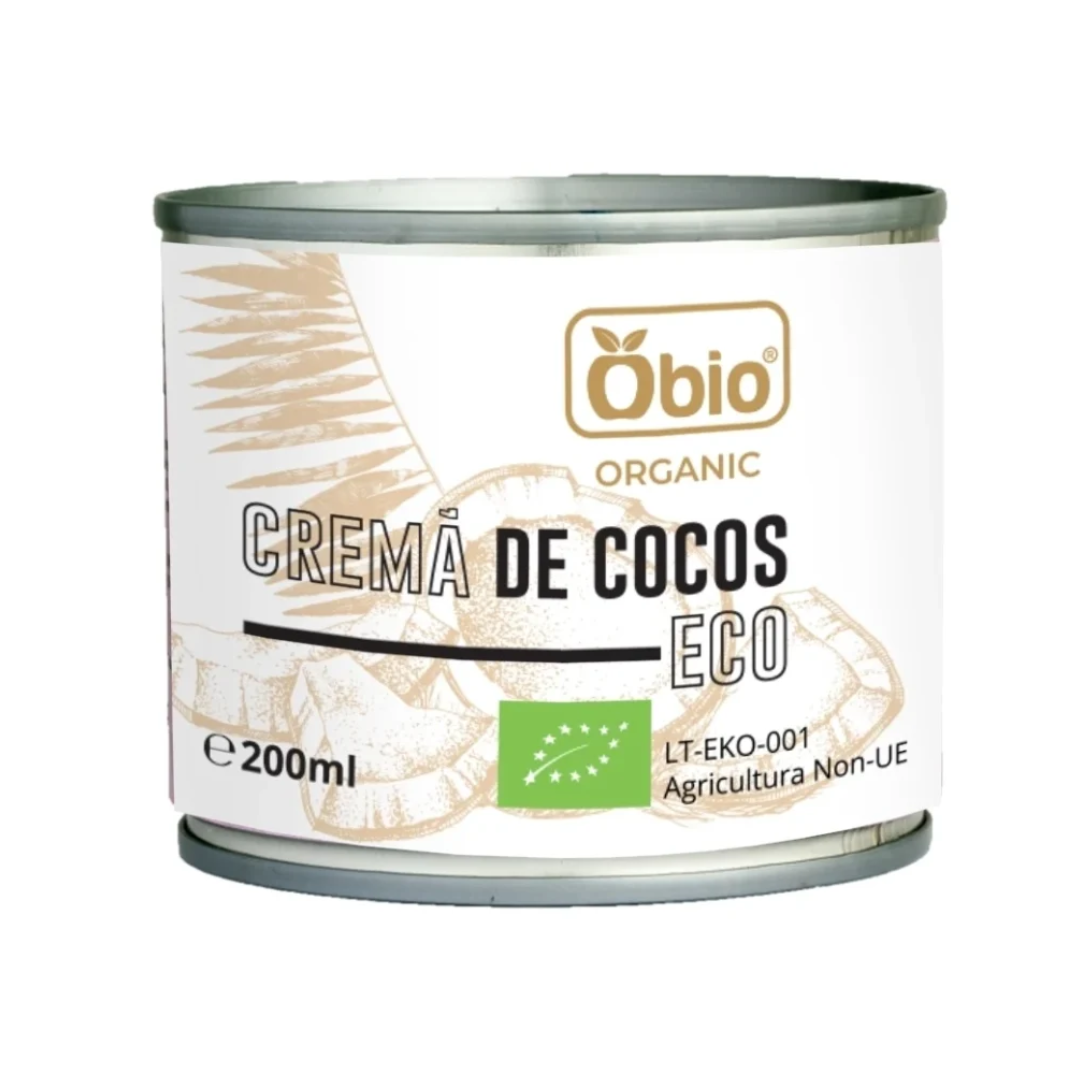Crema de cocos bio 200ml Obio