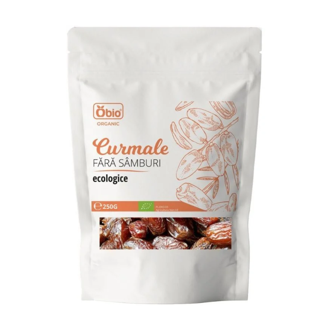 Curmale fara samburi bio 250g Obio