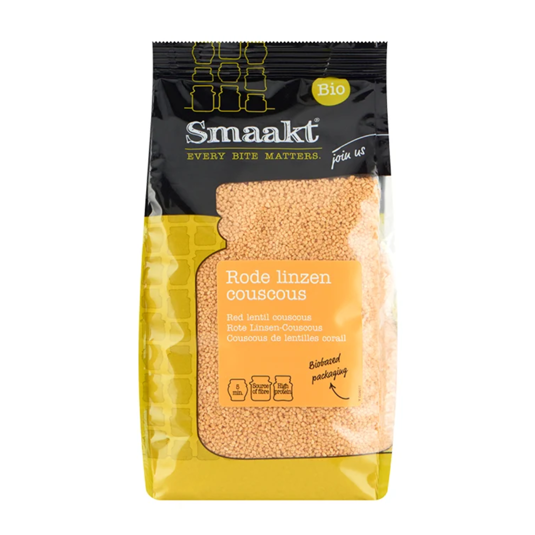 Cuscus din linte rosie bio 375g Smaakt