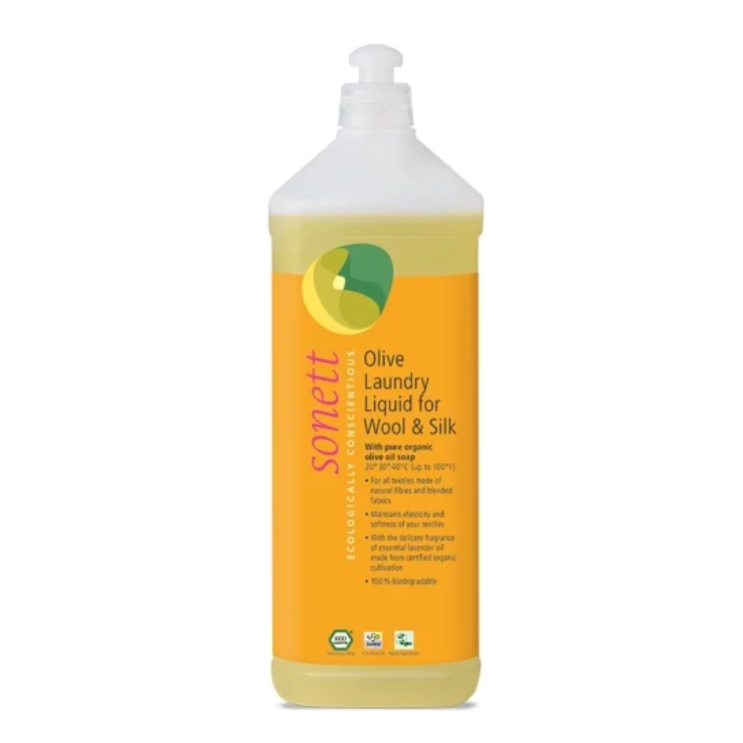 Detergent lichid pentru lana si matase ecologic 1l Sonett