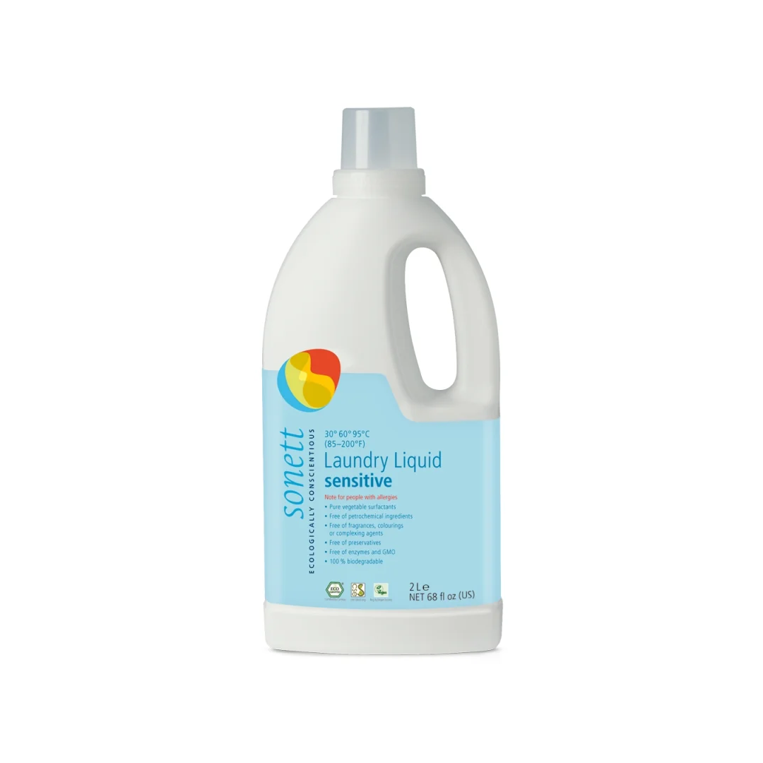 Detergent lichid pentru rufe sensitive ecologic 2l Sonett