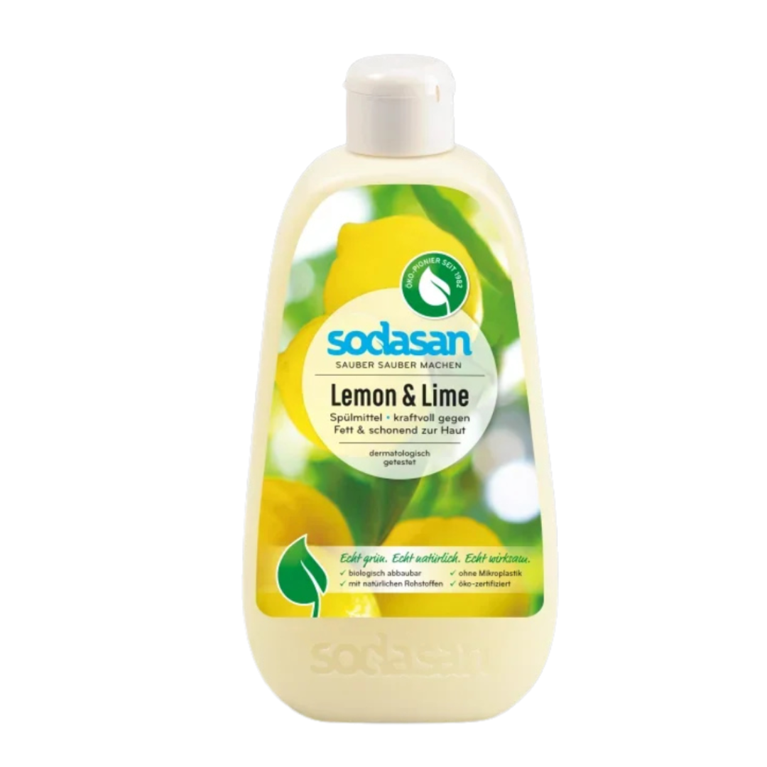 Detergent lichid pentru vase cu lamaie ecologic 500ml Sodasan