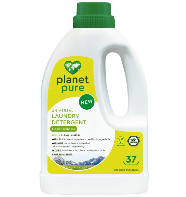 Detergent bio pentru rufe – alpine freshness – 1.48 litri, Planet Pure