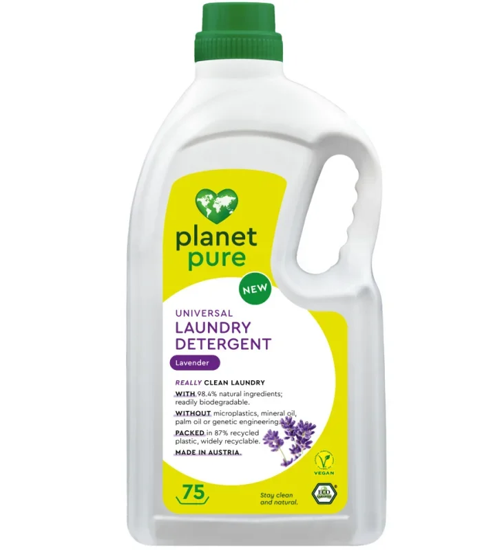 Detergent bio pentru rufe – lavanda – 3 litri, Planet Pure