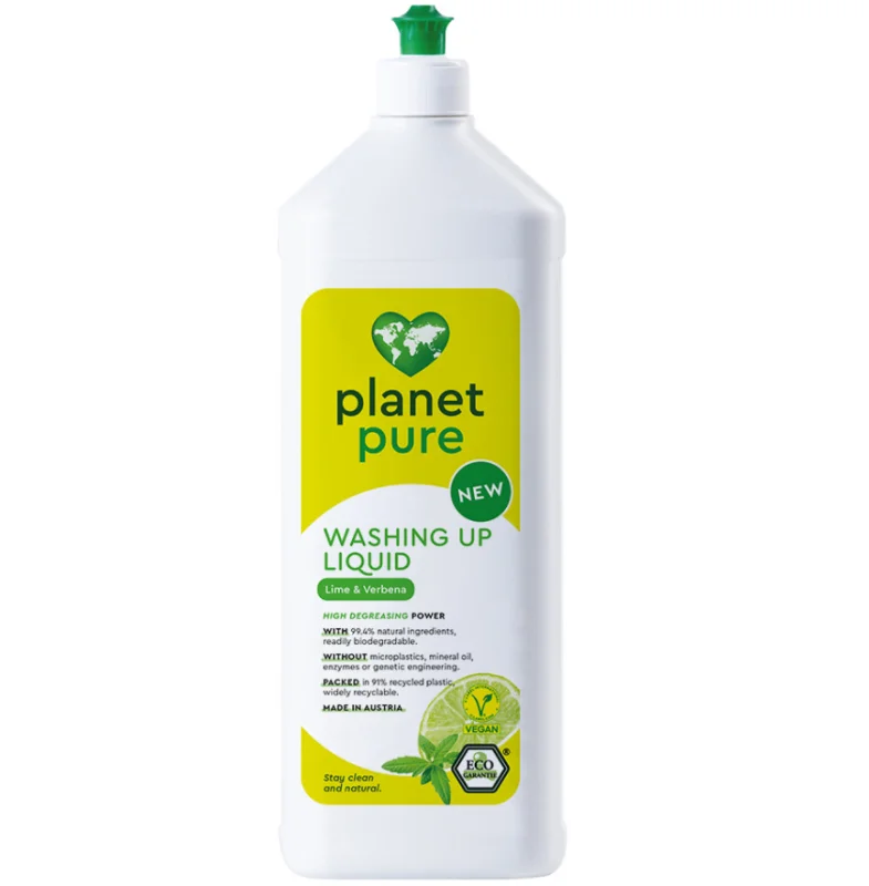 Detergent bio pentru vase – lime si verbena – 1L Planet Pure