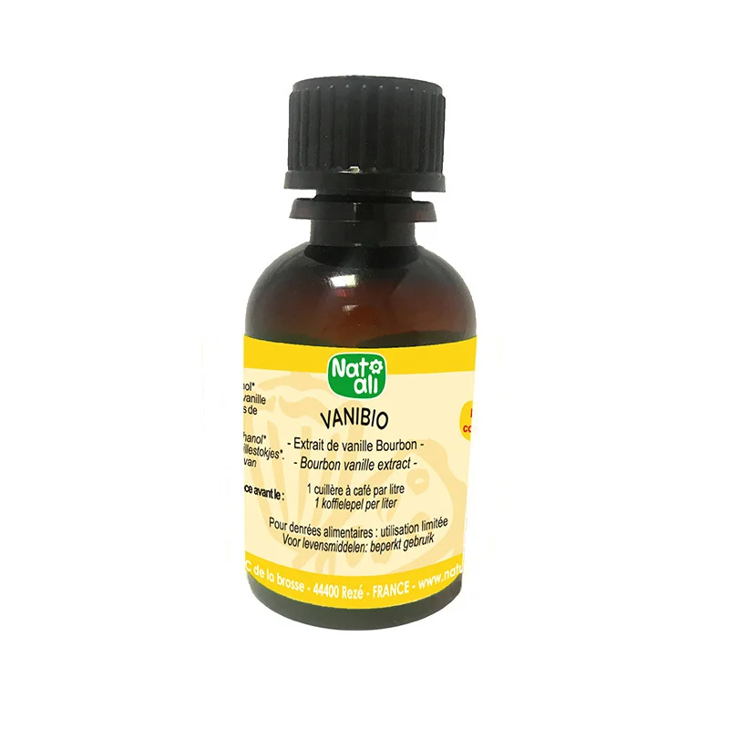 Extract de vanilie bourbon bio 30ml Nat-ali