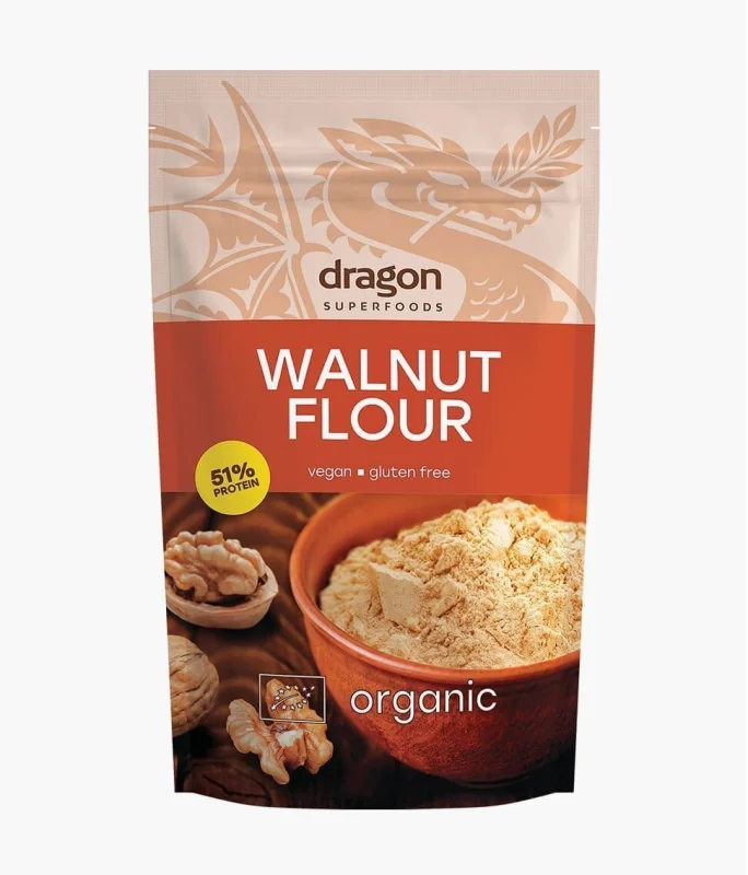 Faina de nuci bio 200g Dragon Superfoods