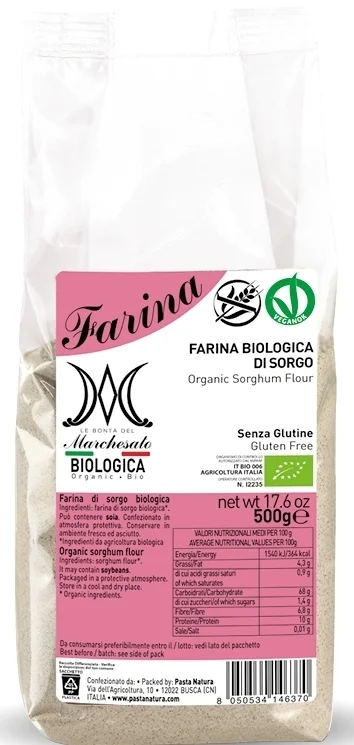 Faina de sorg bio 500g Marchesato