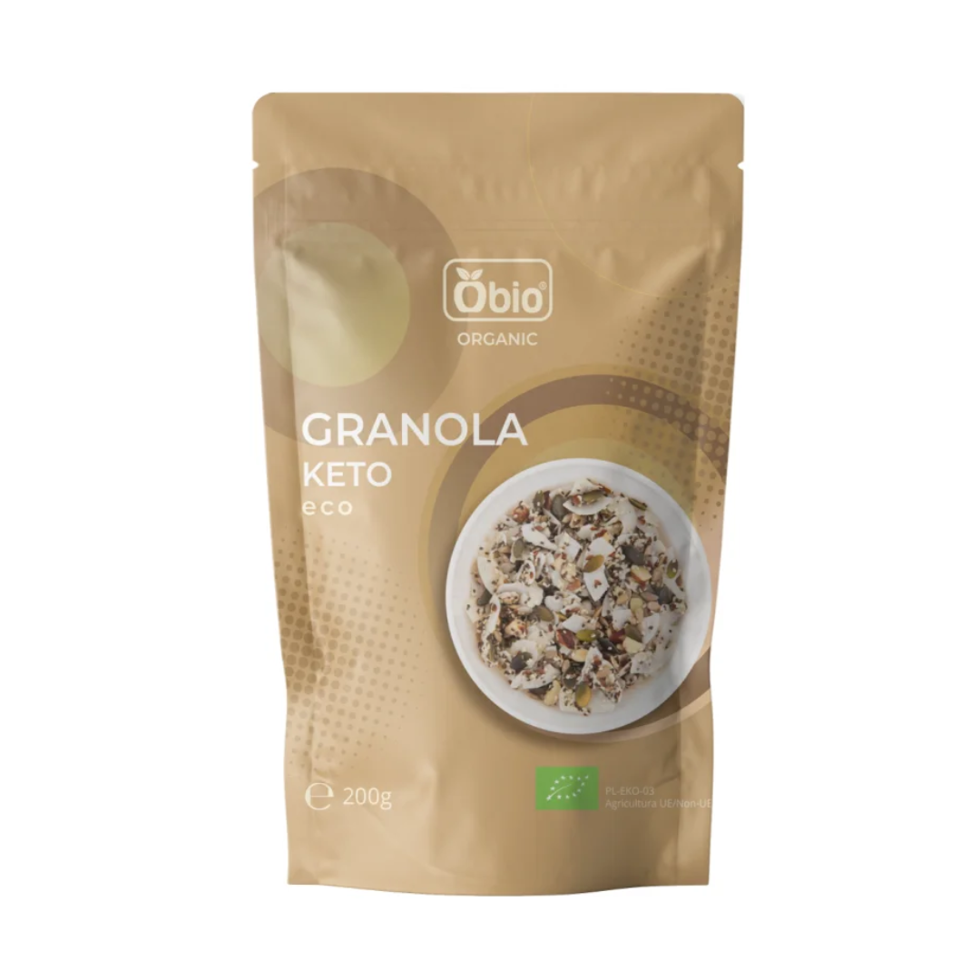 Granola keto bio 200g Obio