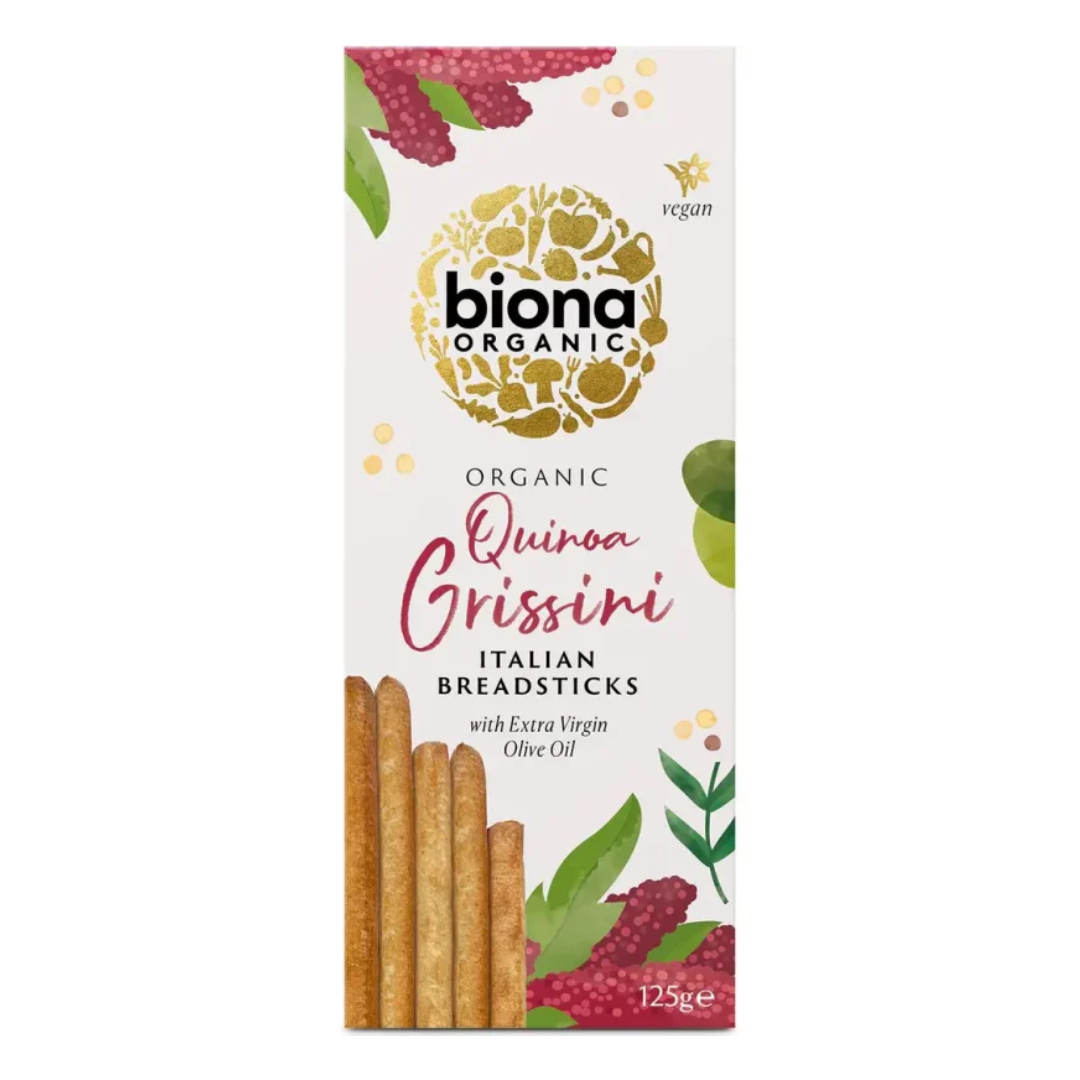 Grisine cu quinoa si ulei de masline bio 125g Biona