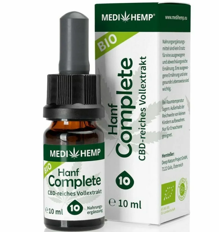 Hemp complete 10% cbd bio 10ml Medihemp