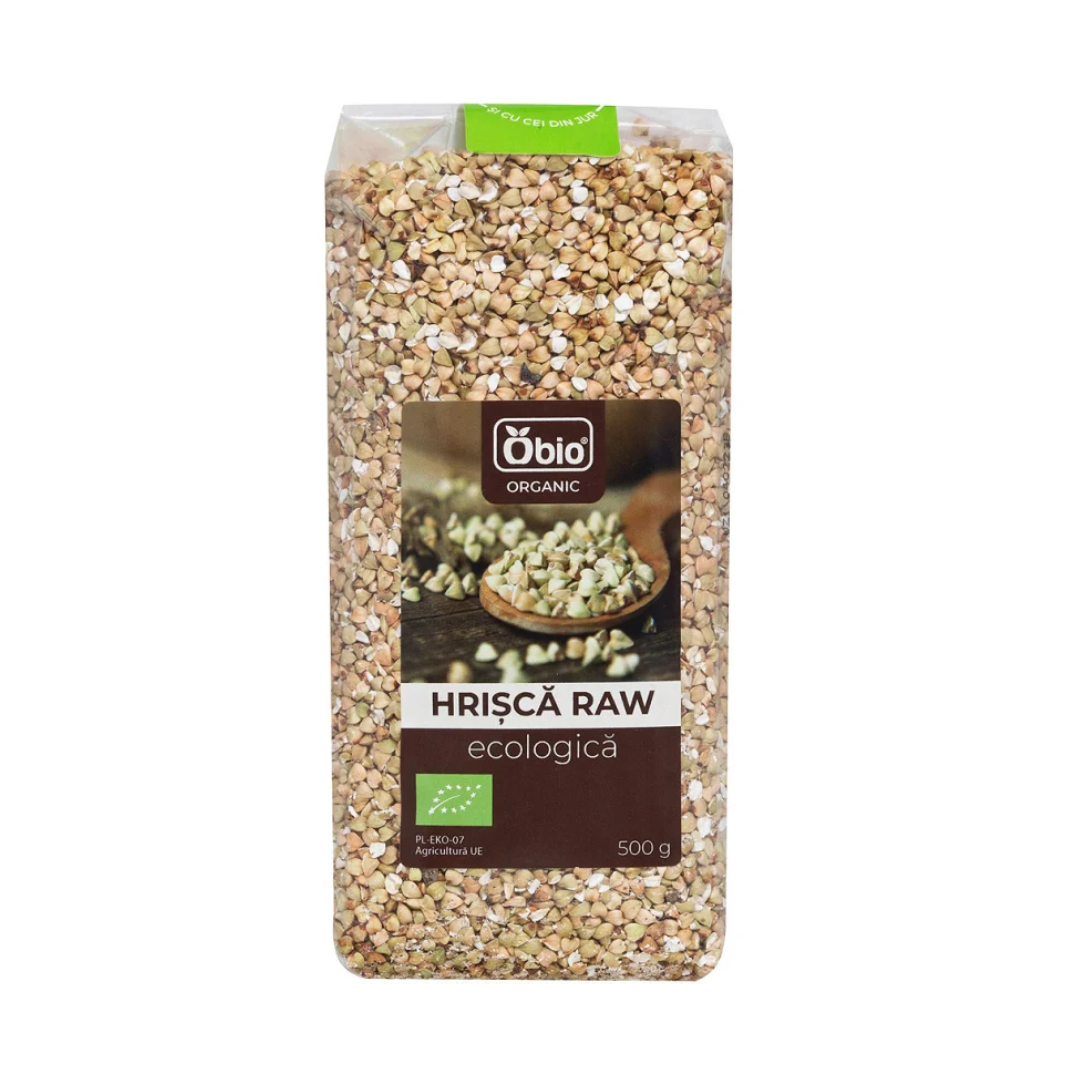 Hrisca raw bio 500g Obio