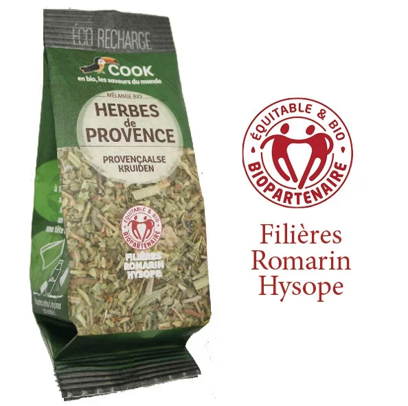 Ierburi de provence bio 20g – refill Cook