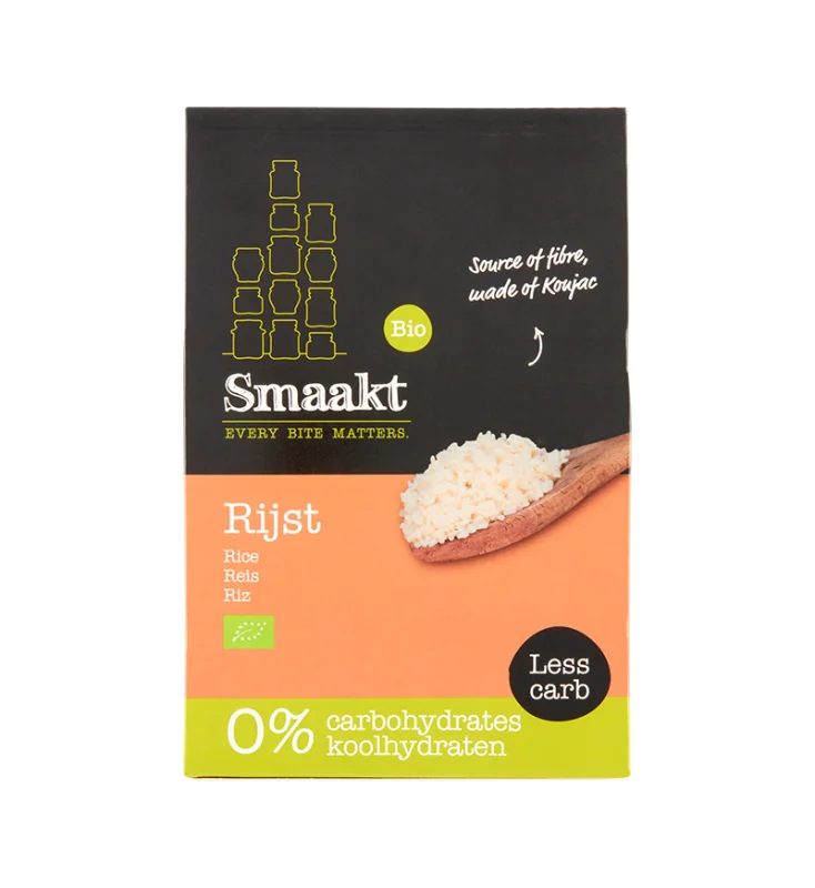 Inlocuitor de orez din konjac bio 200g Smaakt