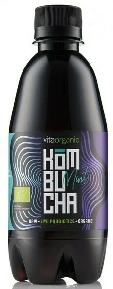 Kombucha cu menta bio 330ml Vita Organic